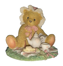 Cherished Teddies  Friendship Is A Special Treat  Resin Figurine Marie 1992