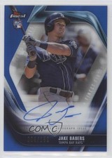 2019 Topps Finest Firsts Blue Refractor 6/150 Jake Bauers #FFA-JB Auto s3g