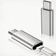 Type-C Female to IPHONE Male Adapter for Charging  Data, 4 pack MIX COLORS