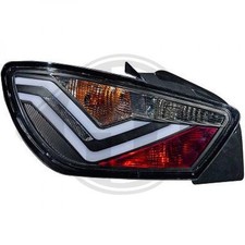 Diederichs Design Rückleuchten Set 3türer Led Klarglas/schwarz für Seat Ibiza B