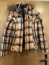 Skijacke Damen Icepeak Echtfellkragen Größe Gr. 38 Top Zustand