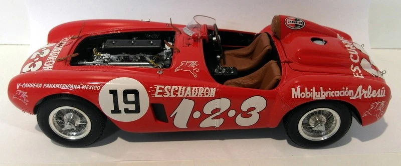 BBR 1/18 Scale diecast - 375PLM Ferrari 375 Plus Carrera Panamericana - Image 3 of 4