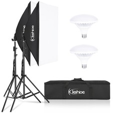 Softbox Lighting Kit, Photo Equipment Studio Soft box 20" x 27", with E27 Socket