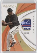2018 Panini Immaculate Swatches Laundry Tag 5/10 Reyes Moronta #IS-RE Patch 0b0