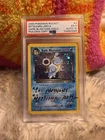 2000 Pokemon Rocket Dark Blastoise Holo Mitsuhiro Arita Signed PSA 5 Auto 10