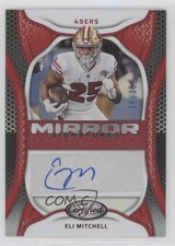 2022 Certified Mirror Signatures Red 20/35 Elijah Mitchell Eli #MS-EM Auto n0c