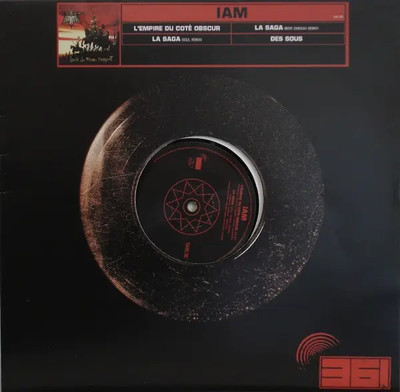 IAM L'Empire Du Côté Obscur / La Saga / Des Sous Vinyl 12'' Single 45 RPM NEW