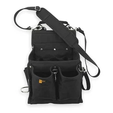 Clc Work Gear 5508 Black Ballistic Polyester 20 Pockets, 5508