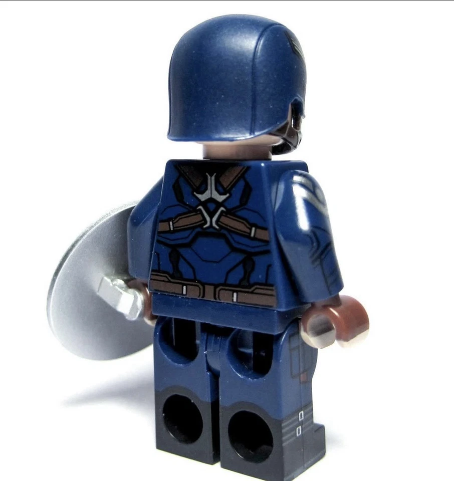 LEGO Marvel Phoenix Customs PCB Stealth Super Soldier Captain America Minifigure - Image 2 of 2
