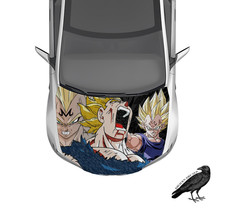 Anime Hood Wrap Weatherproof 3m Vinyl Car Decal 50 X 65