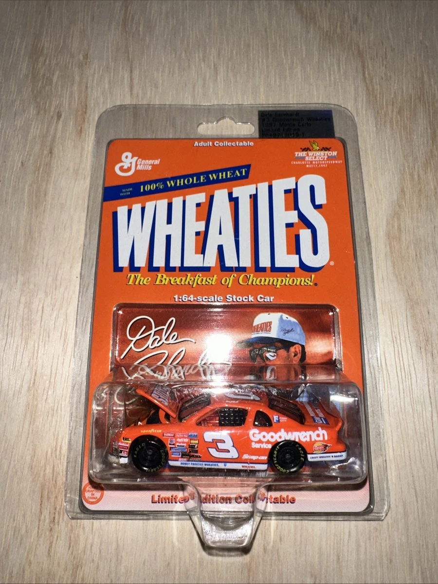 General Mills Salute to Racing #43 13台 Hot Wheels Salute to Richard Petty #43 General Mills Cereal Nascar