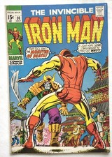 Iron Man 30 1970 Vintage Marvel Comic 1st Appearance Goro Watanabe Fujiko