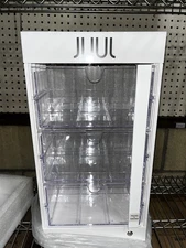JUULs  display case with lock and key