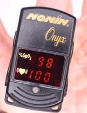 Nonin Onyx 9500 SpO2 Fingertip Pulse Oximeter TESTED WORKING