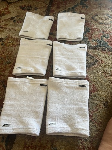 Nike White Knee Pads Lot (3 Pairs) Xl/2xl For Volleyball - Picture 2 of 2