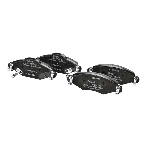 Delphi Bremsbelagsatz Scheibenbremse LP1840 FüR Toyota Yaris Verso SCP10_ SCP10R-image
