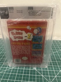 Bubble Bobble NES CIB WATA  8.0 Rare