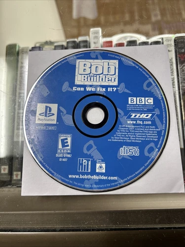 Bob the Builder: Can We Fix It (Sony PlayStation 1, 2001) PS1 - DISC ONLY