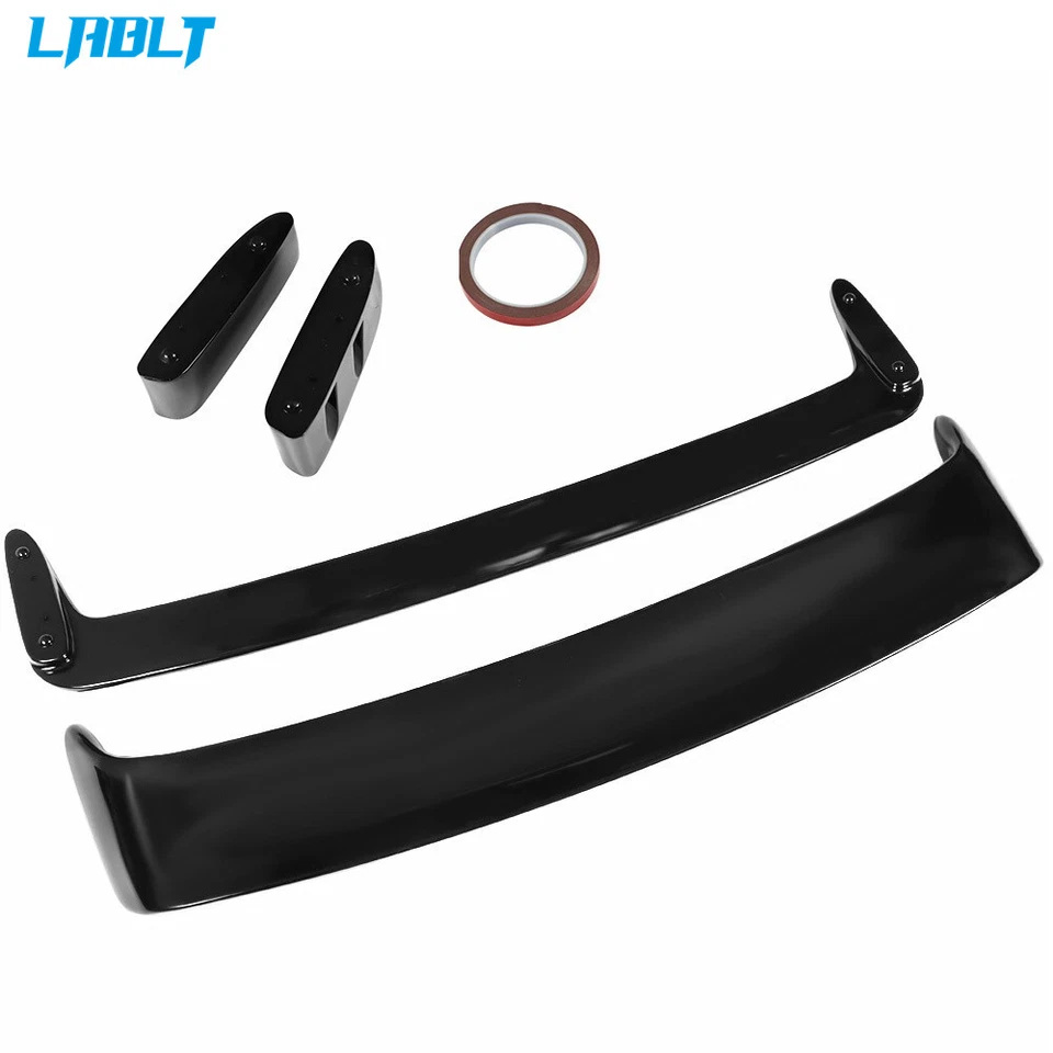 LABLT Rear Trunk Spoiler Wing Gloss Black For BMW 3 Series E36 M3 92-98 LTW GT - Изображение 2 из 4