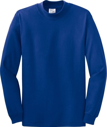Port & Company by Hanes Men's 100% Cotton Mock Turtleneck S-4XL NEW - Picture 8 of 11
