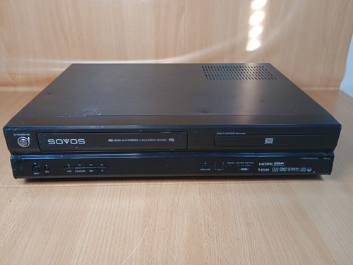 Sovos SVS01 DVB-T Videorecorder DVD VHS Player - Aufnahme VHS auf DVD - schwarz - ohne Fernbedienung