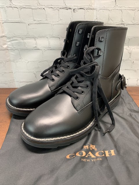 coach combat boots