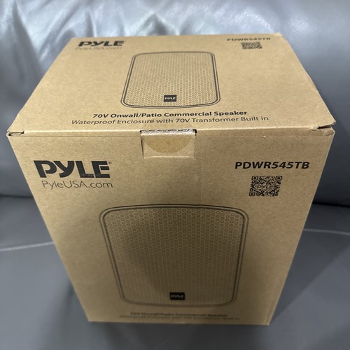 Pyle Outdoor Waterproof Patio Speaker - 5.25" 2-Way 5.25 Inch 80 Watt, Black - Picture 9 of 13