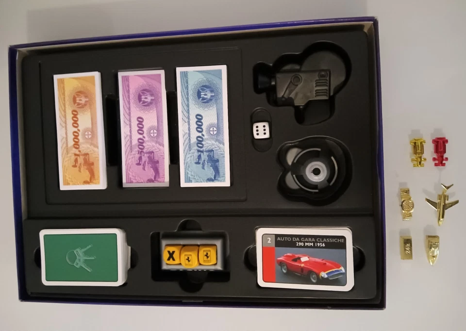 Ferrari il gioco ufficiale Mattel 2000 di società in scatola NO Monopoli Game - Immagine 3 di 4