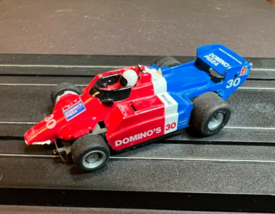 Tyco Magnum 440-X2 Dominos Pizza MOBIL Coca-Cola Coke #30 HO Indy