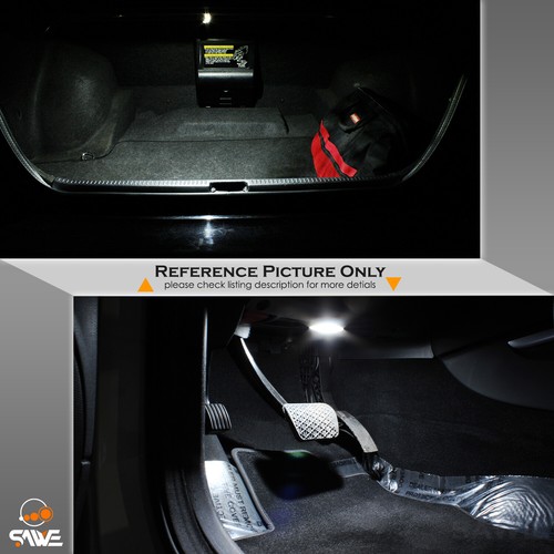 Paquete de 15 luces LED interiores para Chevy Corvette C4 1984-1996 - blanco - Imagen 7 de 9