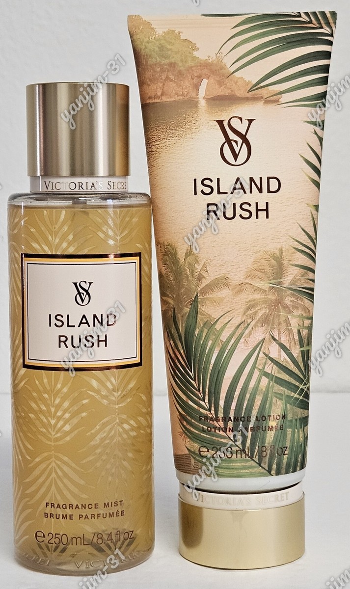VICTORIA SECRET - ISLAND RUSH - FRAGRANCE LOTION N MIST (SET