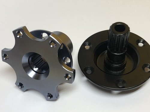 Steering wheel quick release Splined bolt on hub adapter Racing Epman Titanium - Picture 5 of 5