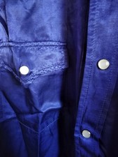 JDC CAMICIA L UOMO BLU ELETTRICO VINTAGE ANNI 90 DISCOTECA JEANSERIA DEL CORSO