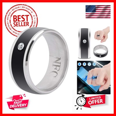 NFC Smart Ring, Smart Ring, Waterproof Universal for Mobile Phonesize9