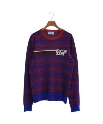 PRADA Strick/Pullover lila-rotbraun (Gesamtmuster) 2200307514011