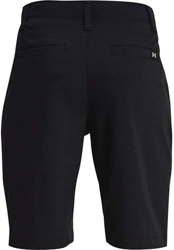 Under Armour Boys' Showdown Shorts Lightweight Woven Black /Halo Gray - Picture 2 of 3