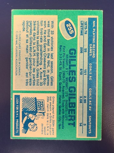 Tarjetas de hockey O-Pee-Chee OPC 1976-77 completa tu conjunto que elijas #176-396 - Imagen 133 de 275