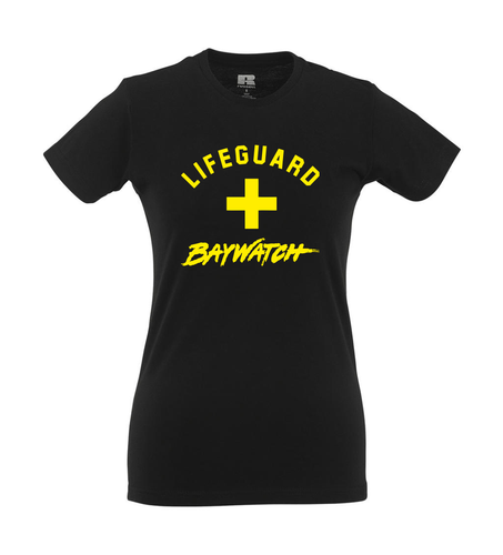 Lifeguard Baywatch I Fun I Lustig I Sprüche I Girlie Shirt - Picture 2 of 4