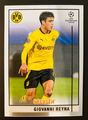 2020-21 Topps MERLIN Giovanni Reyna グリーン