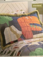 Circo Dino Friends Collection Standard Pillow Sham Circo Dino Friends Collection Standard Pillow Sham