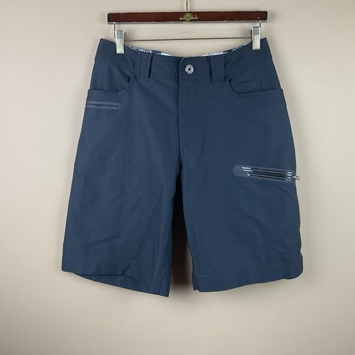 Lululemon Athletic Shorts Mens 32 X 11 Black Polyester Spandex Stretch - 第 1/10 張圖片