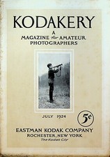 Kodakery Magazine for Amateur Photographers Kodak July 1924 Rochester NY Circus