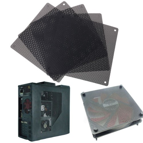 Computer Chassis Fan Dust Filter Mesh PVC Computer PC for Case Fan Dust Proof Fi - Afbeelding 2 van 8