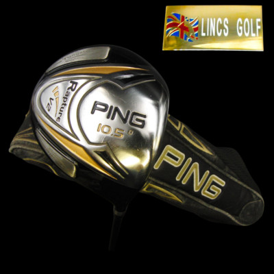 Limited Anniversary Ping Rapture V2 10,5º Driver Regular Graphite + Headcover