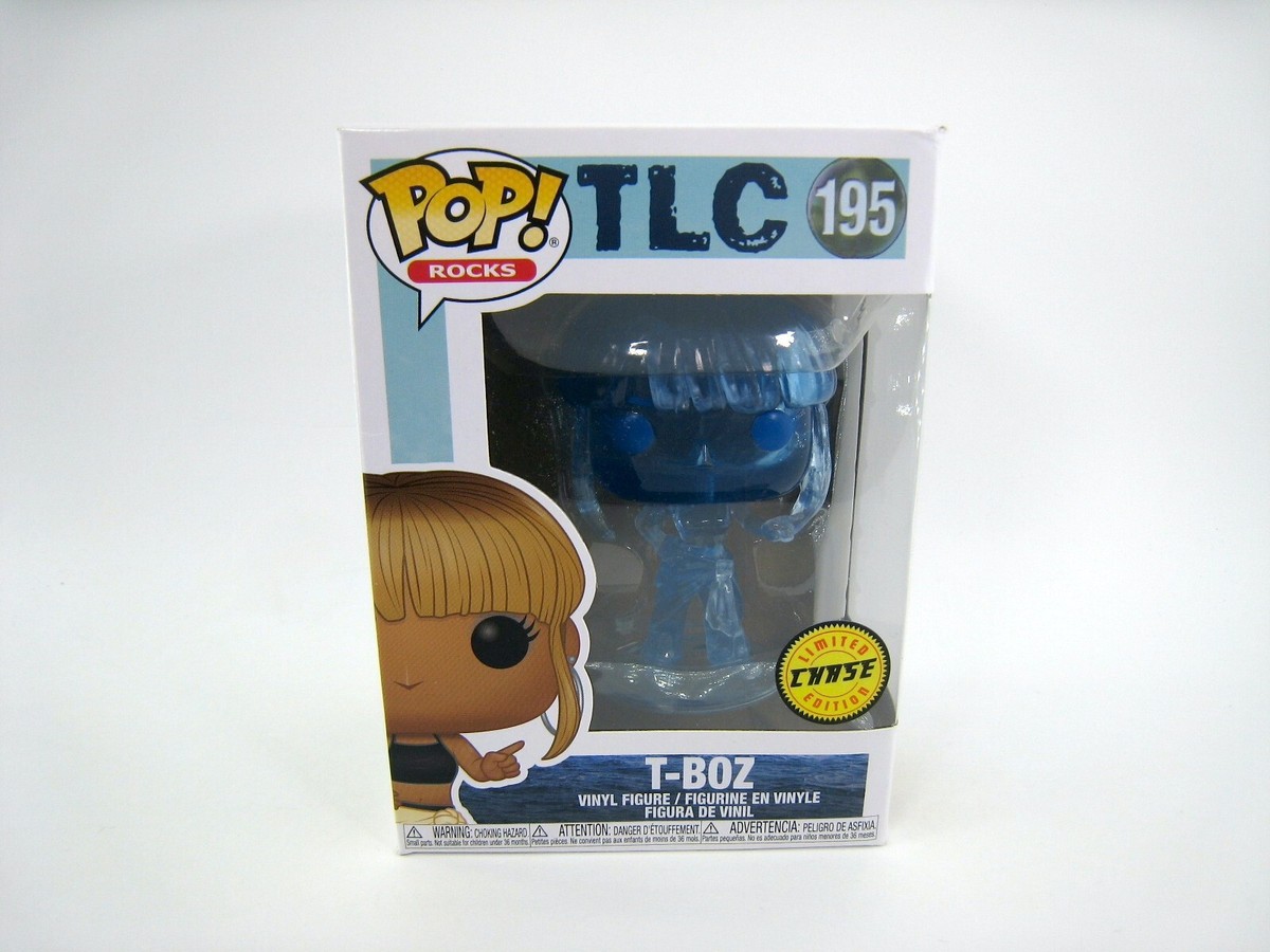 Funko Pop Rocks T Boz 195 Blue Chase Limited Edition TLC Funko Pop Rocks T Boz 195 Blue Chase Limited Edition TLC