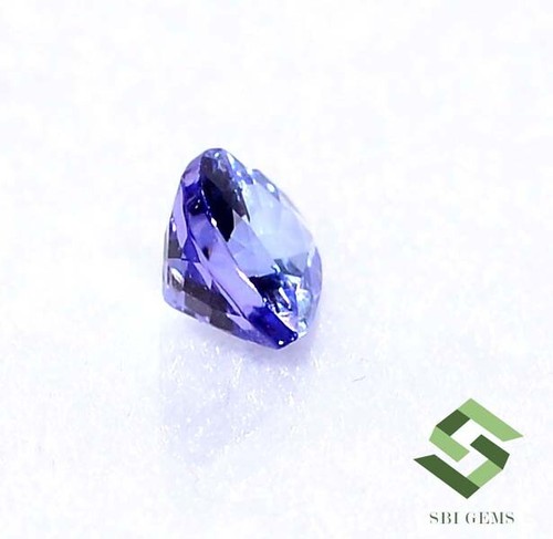 Certified Natural Tanzanite Heart Shape Cut 5x5 mm 0.55 CTS Faceted Loose Gems - Picture 6 of 6