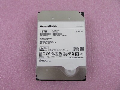 0F38354 WD Ultrastar DC HC550 WUH721818AL5205 18TB 3.5'' SAS SED-FIPS 12Gb/s 7.2k