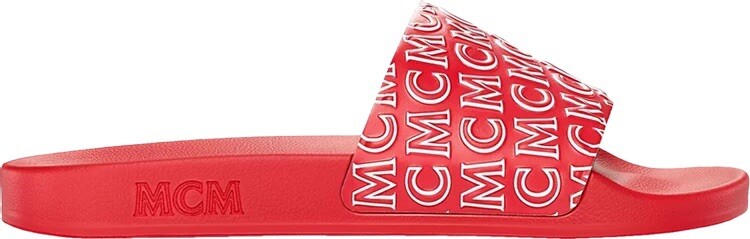 MCM Slides Women 6 Red NEW | eBay display picture 1