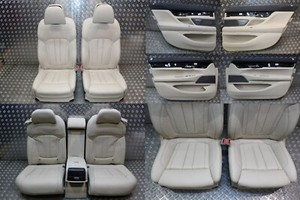 BMW 7 G12 Lederausstattung Komfort Sitze Leder Dakota Canberra Heated Massage