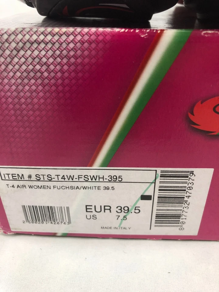 Zapatos de triatlón Sidi T-4 Air para mujer TALLA EU 39,5 EE. UU. 7,5 fucsia Foto 2 de 4